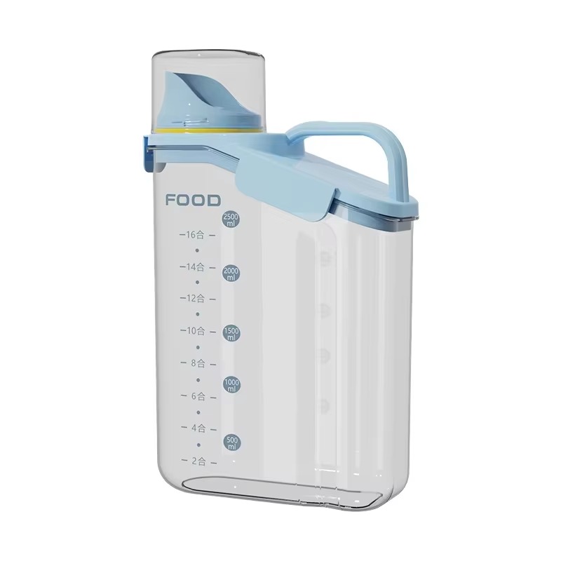 Food Snacks Box - กล่องเก็บอาหารสัตว์เลี้ยงแบบกันความชื้นสำหรับอาหารแมวและสุนัข กระปุกเก็บขนมสัตว์เลี้ยงแบบปิดผนึก ภาชนะเก็บอาหารแมว