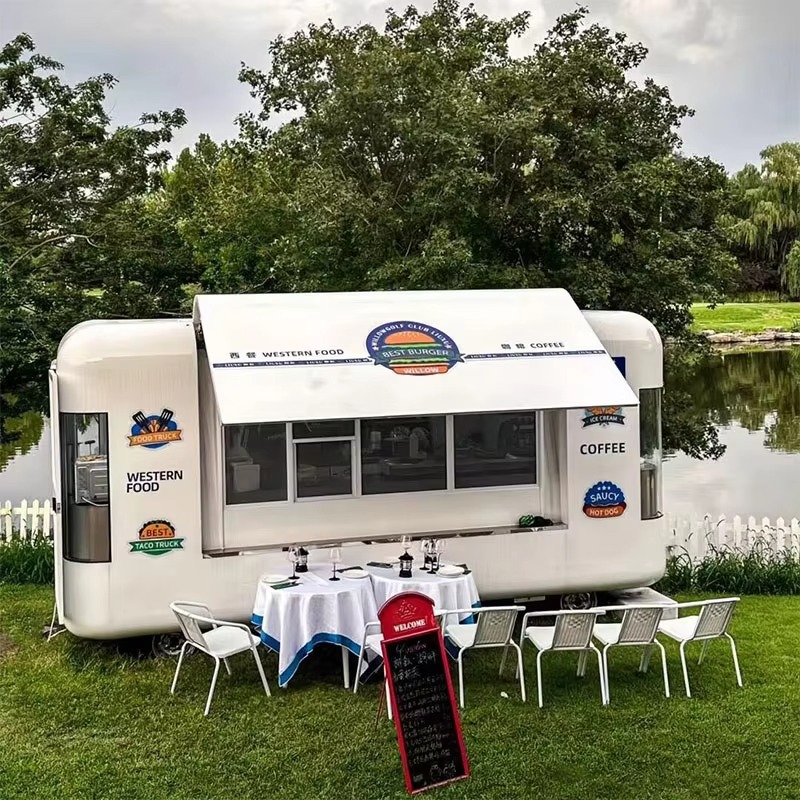 Food Snacks In Philippines - รถขายอาหารเคลื่อนที่แบบกำหนดเองพร้อมตู้แช่แข็งสำหรับขายในฟิลิปปินส์ - รถขายอาหารเร็ว รถตู้ขายพิซซ่า บาร์บีคิว รถพ่วงขายอาหารสำหรับขายขนม