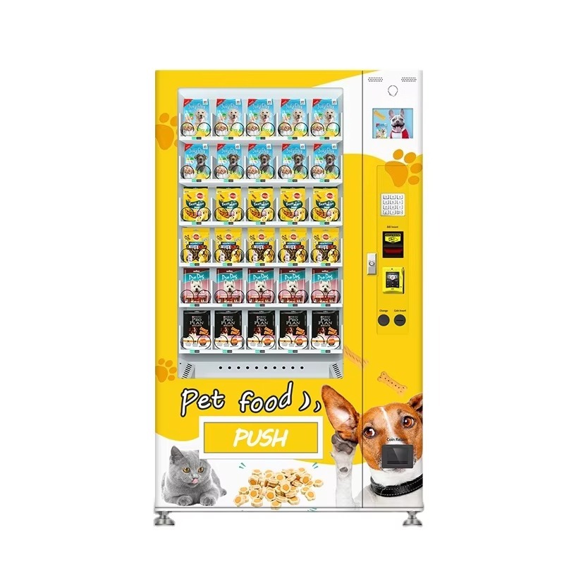 Food Snacks Vending Machine - เครื่องจำหน่ายอาหารสัตว์เลี้ยงแบบปรับแต่งได้ Afen Dog Products สำหรับขนมและอาหารสัตว์เลี้ยง