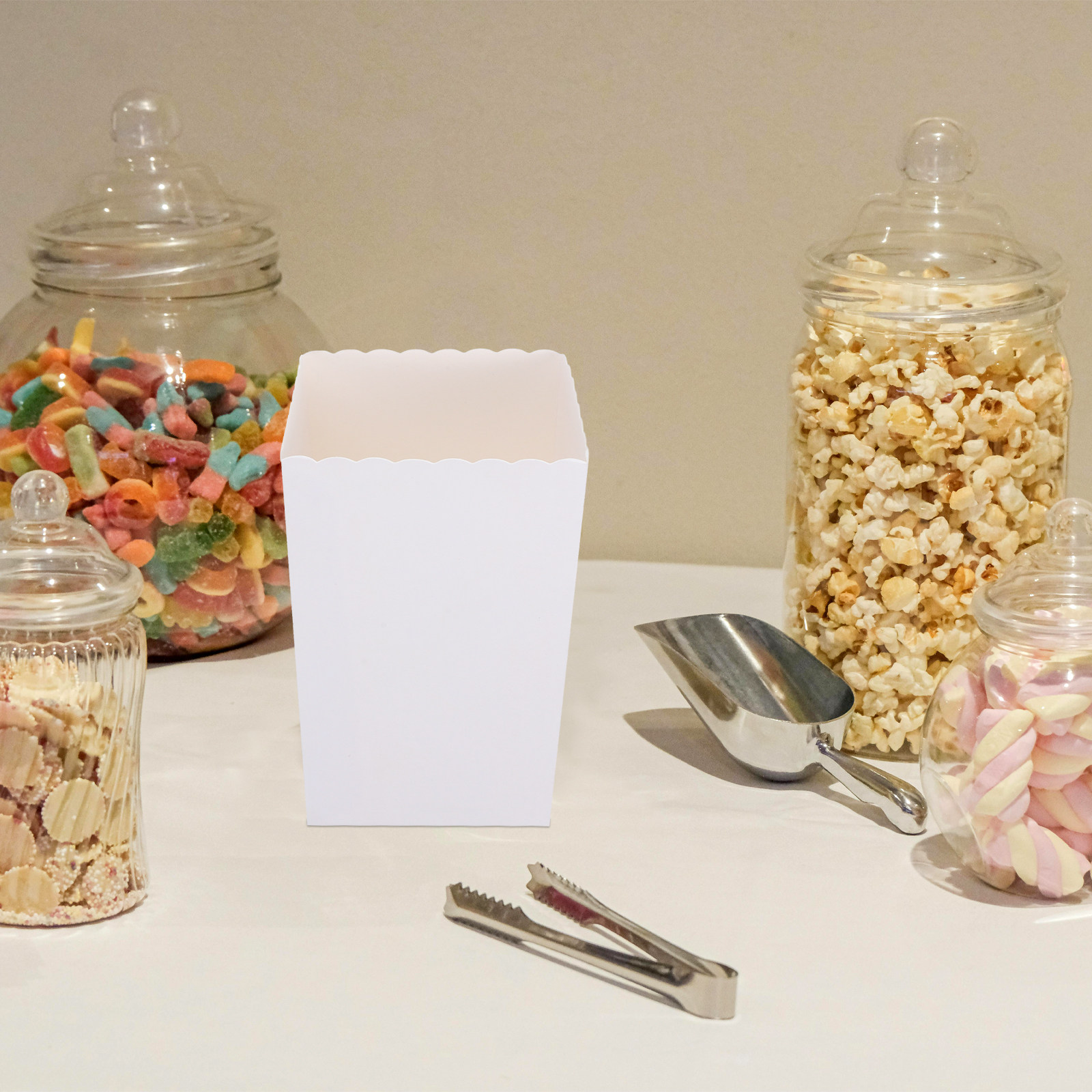 กล่องป๊อปคอร์นแบบใช้แล้วทิ้งสำ - Food Snacks Box บทวิจารณ์และราคา