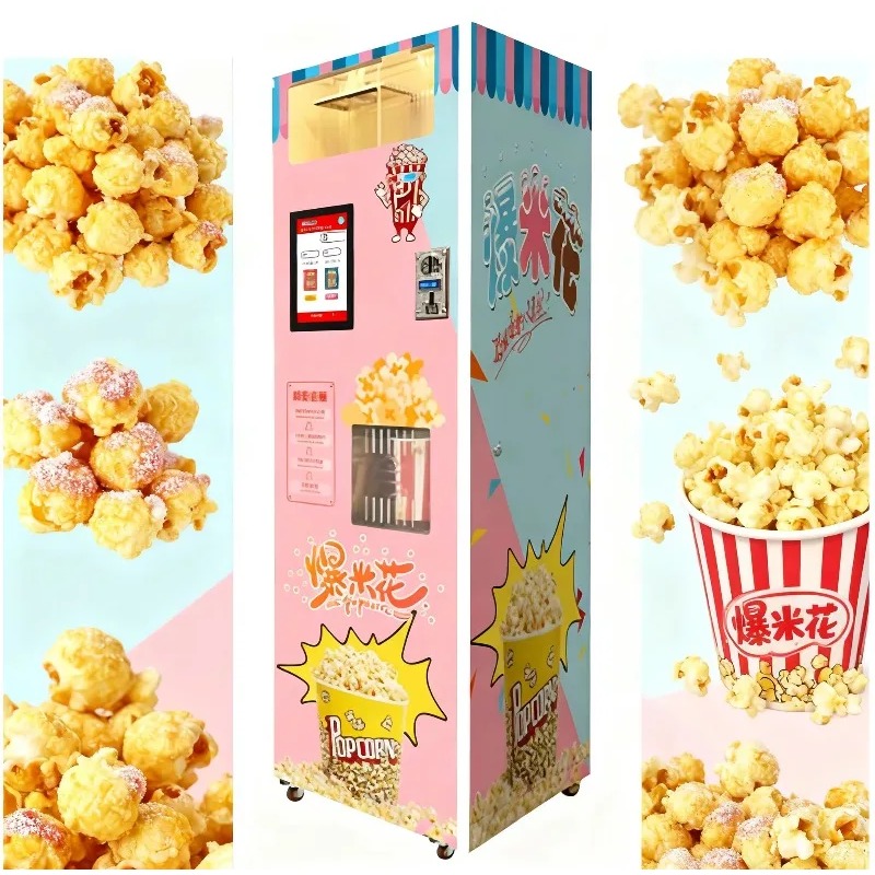 เครื่องทำป๊อปคอร์นอัตโนมัติอัจ - Food Snacks Vending Machine บทวิจารณ์และราคา