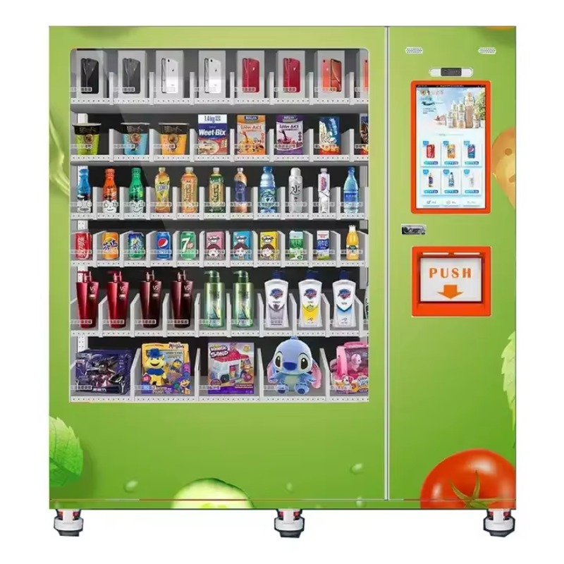 ตู้จำหน่ายเครื่องดื่มน้ำแข็งอั - Food Snacks Vending Machine บทวิจารณ์และราคา