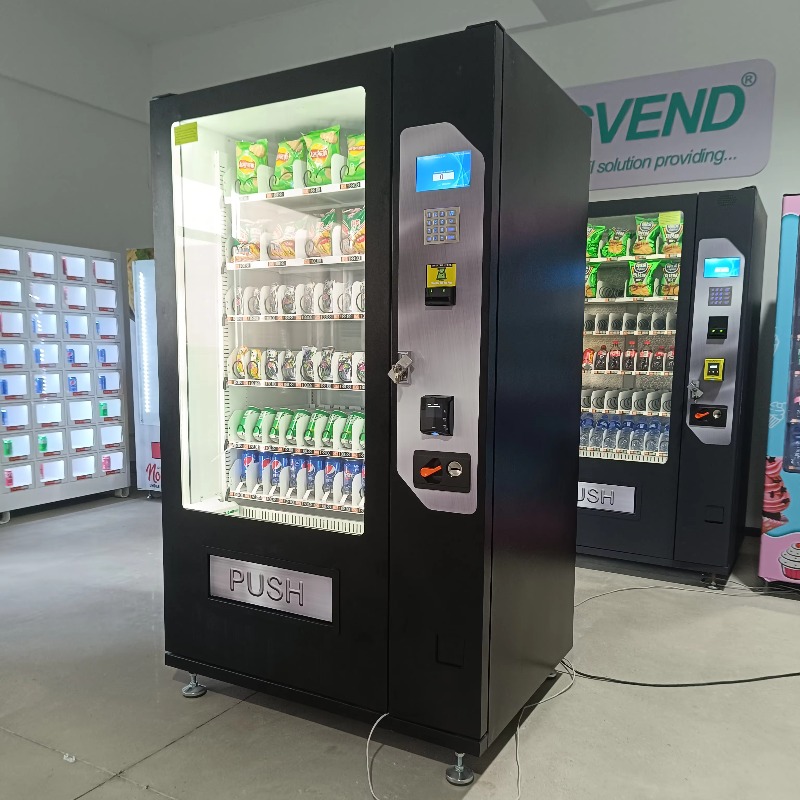 ตู้จำหน่ายสินค้าอัตโนมัติคุณภา - Food Snacks Vending Machine บทวิจารณ์และราคา