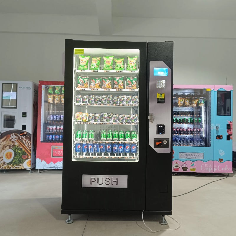 ตู้จำหน่ายสินค้าอัตโนมัติคุณภา - Food Snacks Vending Machine บทวิจารณ์และราคา