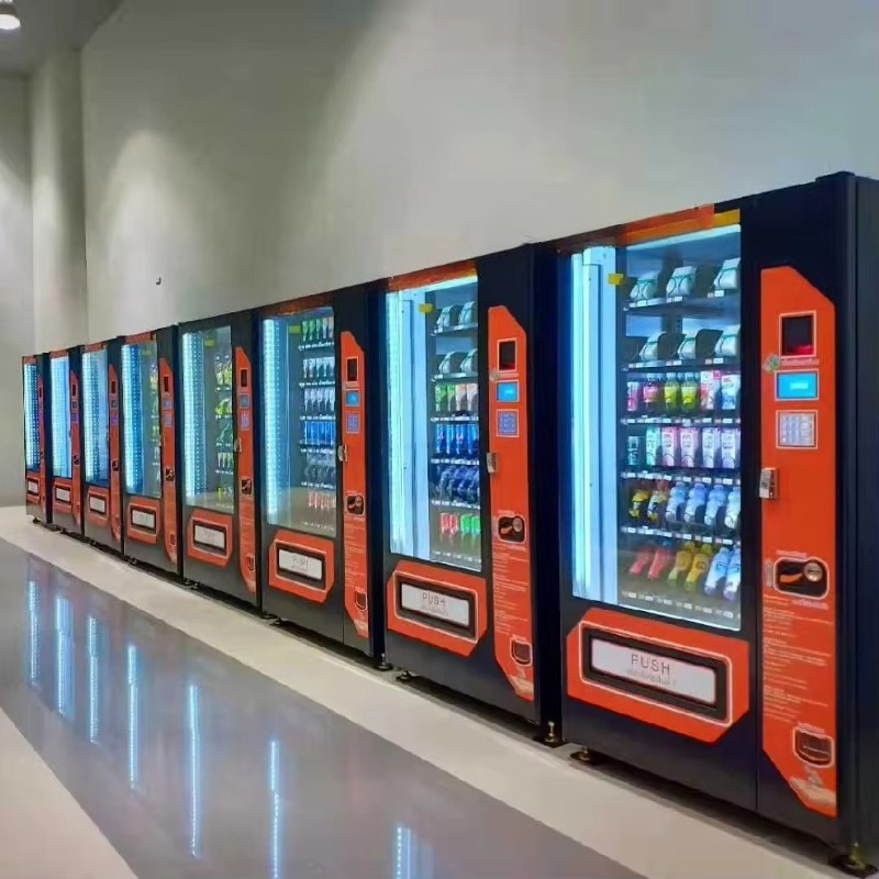 ตู้จำหน่ายสินค้าอัตโนมัติแบบสั - Food Snacks Vending Machine บทวิจารณ์และราคา