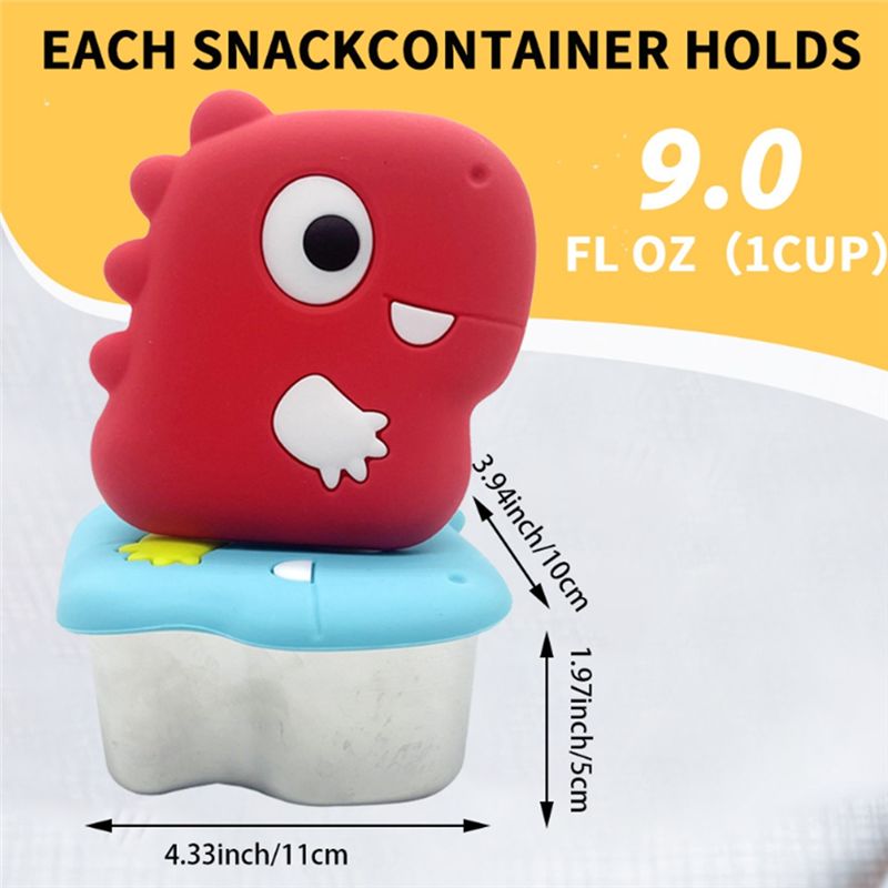กล่องใส่ขนมสแตนเลส AA94-304 ลา - Food Snacks Box บทวิจารณ์และราคา