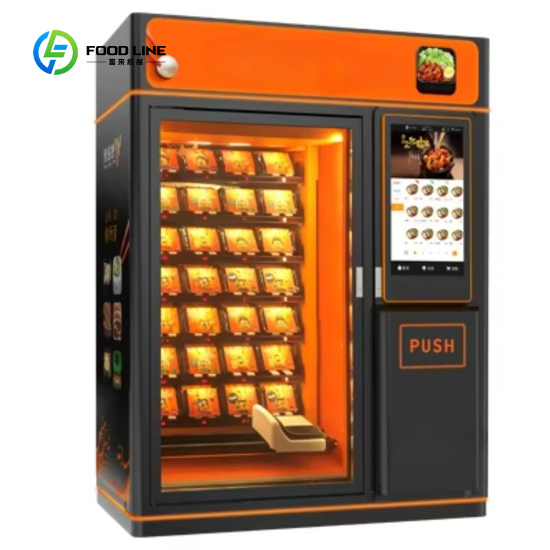 ตู้จำหน่ายอาหารร้อนแบบกำหนดเอง - Food Snacks Vending Machine บทวิจารณ์และราคา