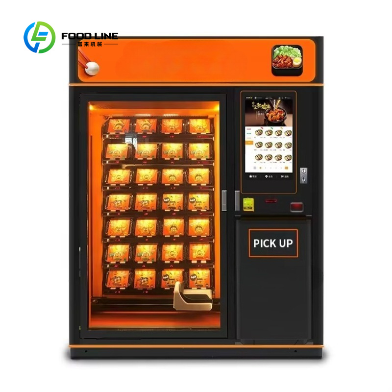 ตู้จำหน่ายอาหารร้อนแบบกำหนดเอง - Food Snacks Vending Machine บทวิจารณ์และราคา