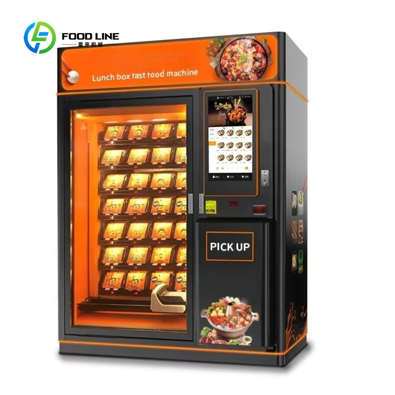 ตู้จำหน่ายอาหารร้อนแบบกำหนดเอง - Food Snacks Vending Machine บทวิจารณ์และราคา