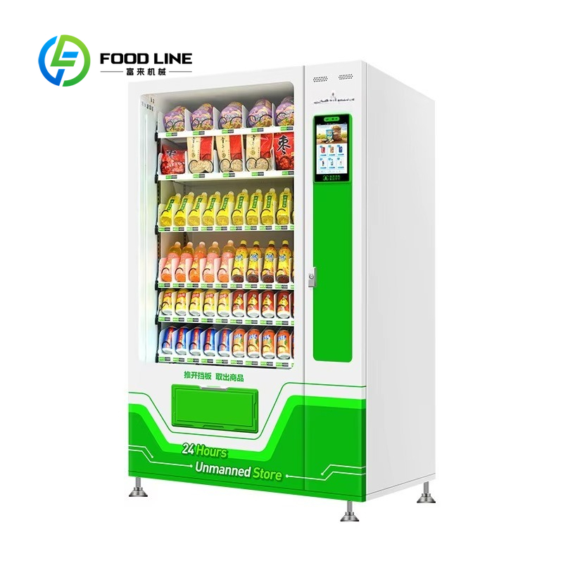 ตู้จำหน่ายสินค้าอัตโนมัติอัจฉร - Food Snacks Vending Machine บทวิจารณ์และราคา