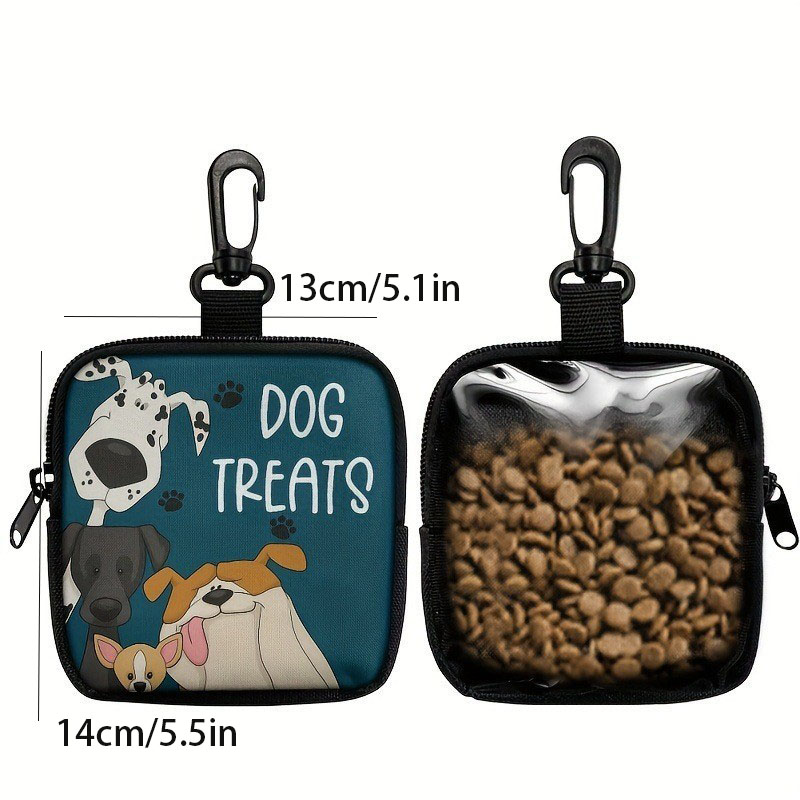 กระเป๋าใส่ขนมสุนัขแบบพกพาพร้อม - Food Snacks For Hiking บทวิจารณ์และราคา