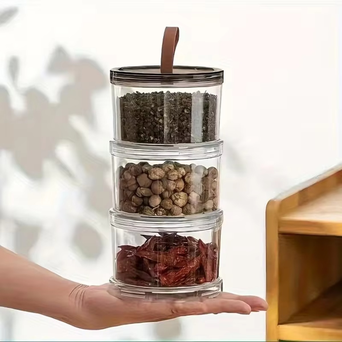 กล่องใส่เครื่องเทศแบบมือถือ 3  - Food Snacks Box บทวิจารณ์และราคา