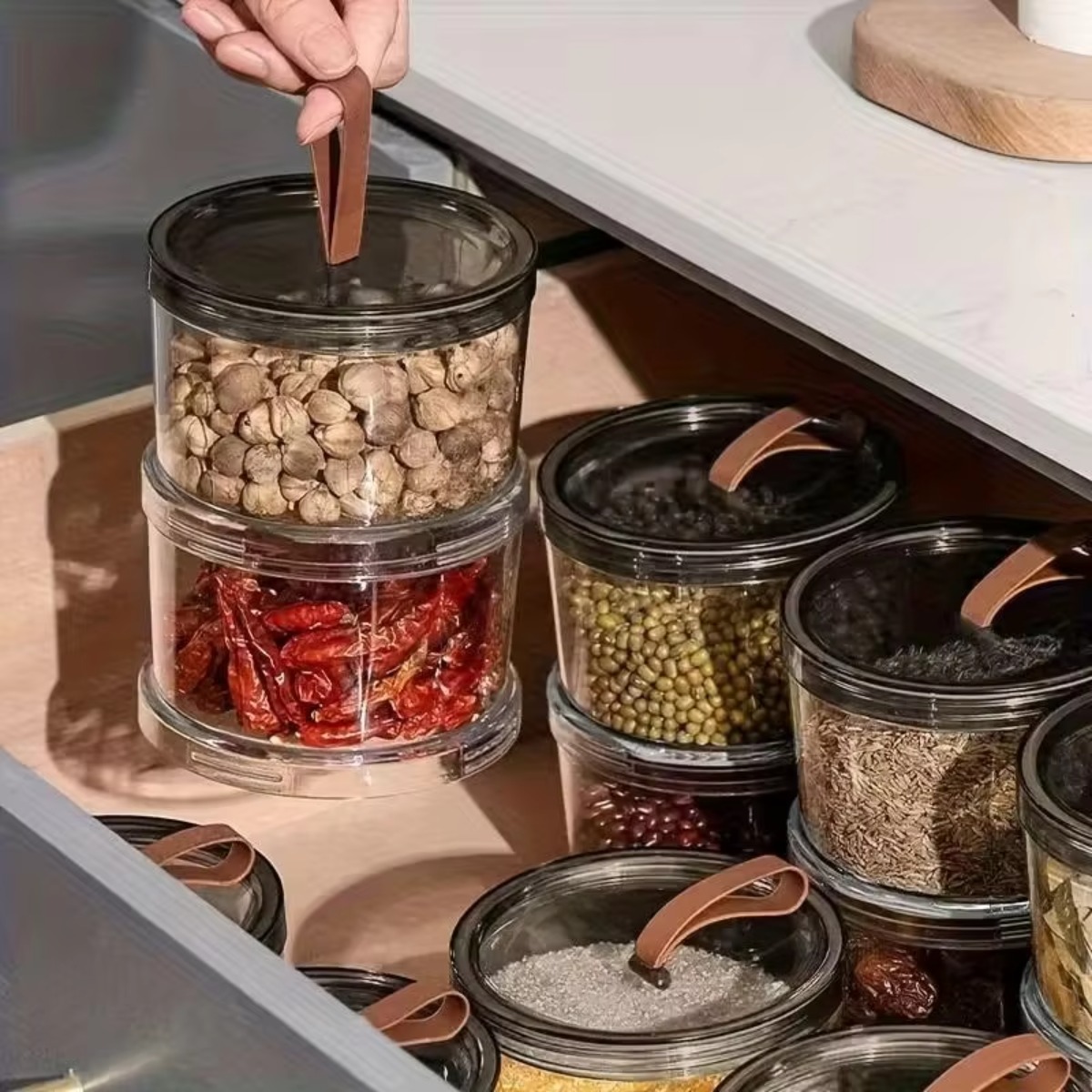 กล่องใส่เครื่องเทศแบบมือถือ 3  - Food Snacks Box บทวิจารณ์และราคา