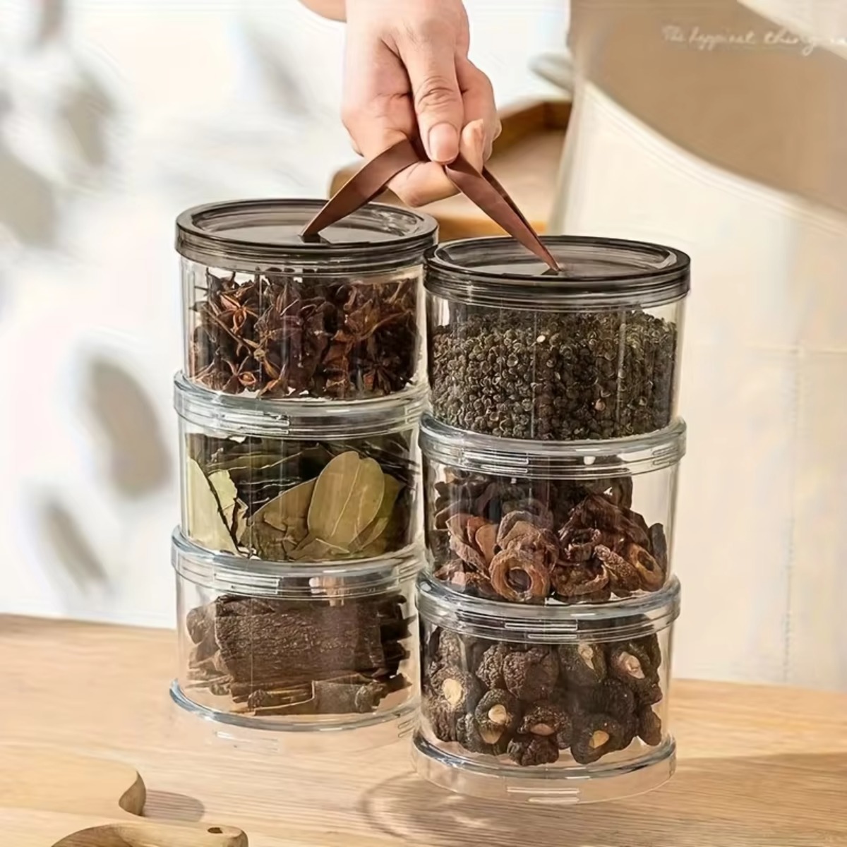 กล่องใส่เครื่องเทศแบบมือถือ 3  - Food Snacks Box บทวิจารณ์และราคา