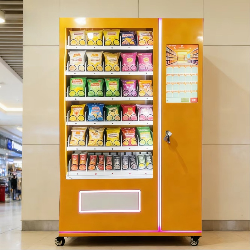 ตู้จำหน่ายขนมขบเคี้ยวอัตโนมัติ - Food Snacks Vending Machine บทวิจารณ์และราคา