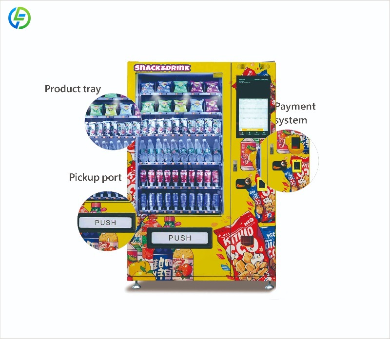 ตู้จำหน่ายสินค้าอัตโนมัติแบบกำ - Food Snacks Vending Machine บทวิจารณ์และราคา