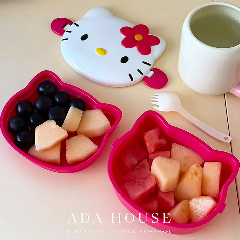 กล่องอาหารกลางวันรูปเฮลโลคิตตี - Food Snacks Box บทวิจารณ์และราคา