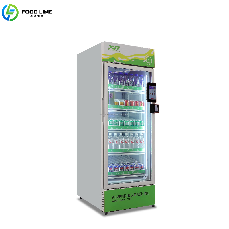 ตู้จำหน่ายอาหารอัจฉริยะแบบกำหน - Food Snacks Vending Machine บทวิจารณ์และราคา