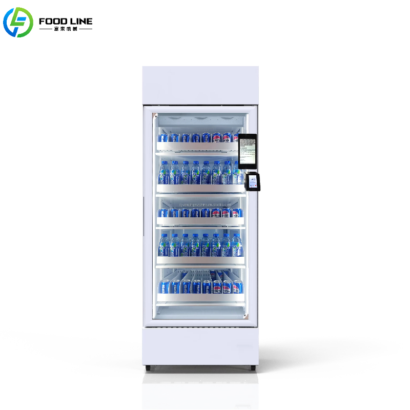 ตู้จำหน่ายอาหารอัจฉริยะแบบกำหน - Food Snacks Vending Machine บทวิจารณ์และราคา