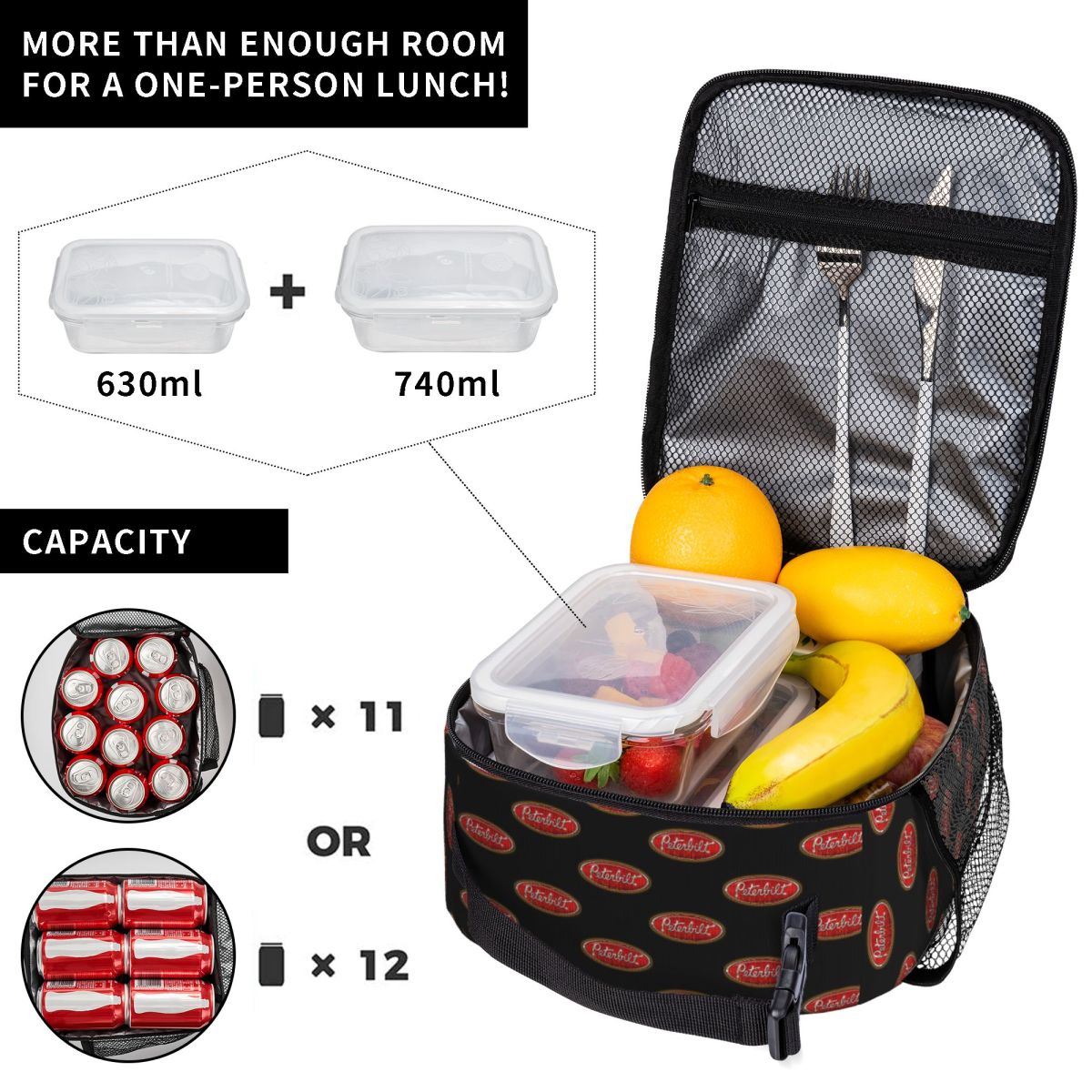 กระเป๋าใส่อาหารกลางวันกันน้ำลา - Food Snacks For Hiking บทวิจารณ์และราคา
