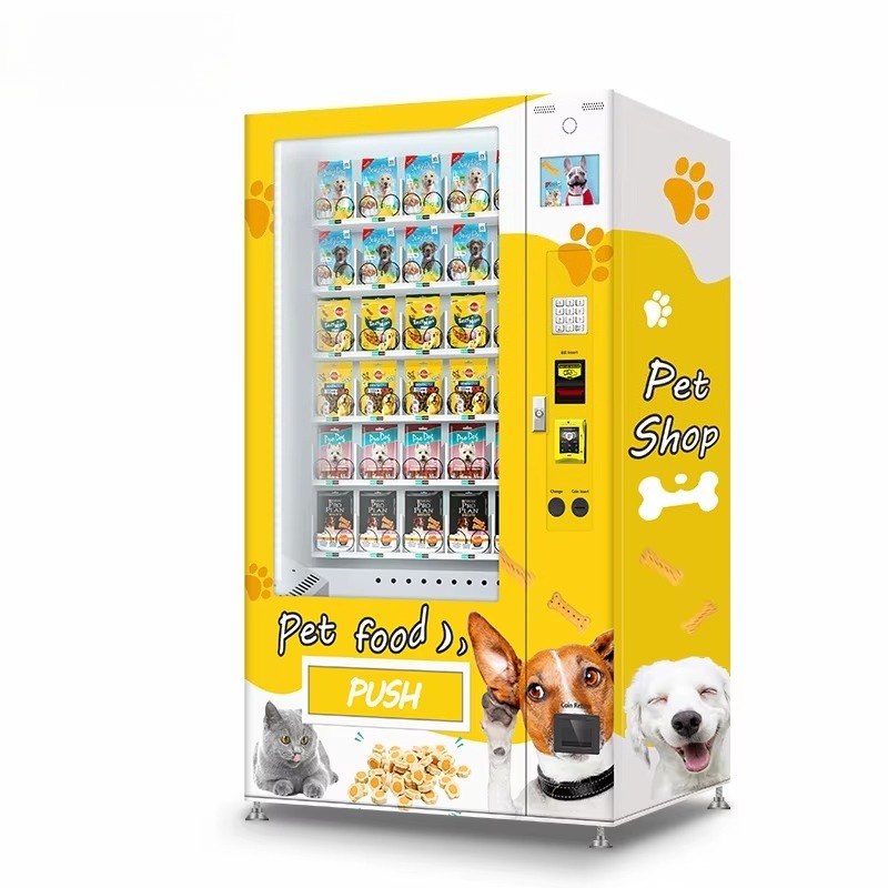 เครื่องจำหน่ายอาหารสัตว์เลี้ยง - Food Snacks Vending Machine บทวิจารณ์และราคา