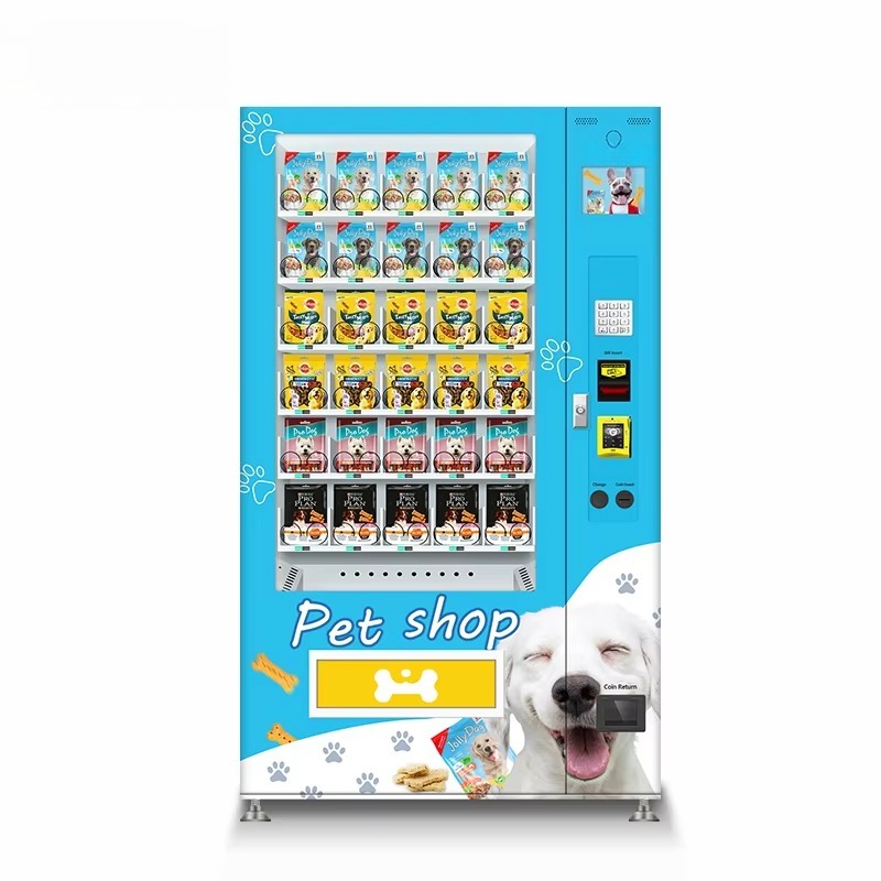 เครื่องจำหน่ายอาหารสัตว์เลี้ยง - Food Snacks Vending Machine บทวิจารณ์และราคา