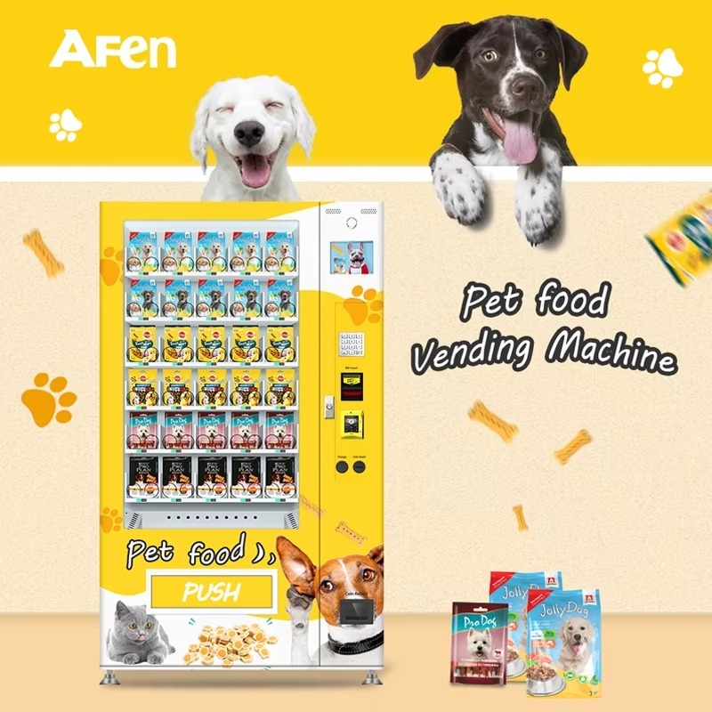 เครื่องจำหน่ายอาหารสัตว์เลี้ยง - Food Snacks Vending Machine บทวิจารณ์และราคา