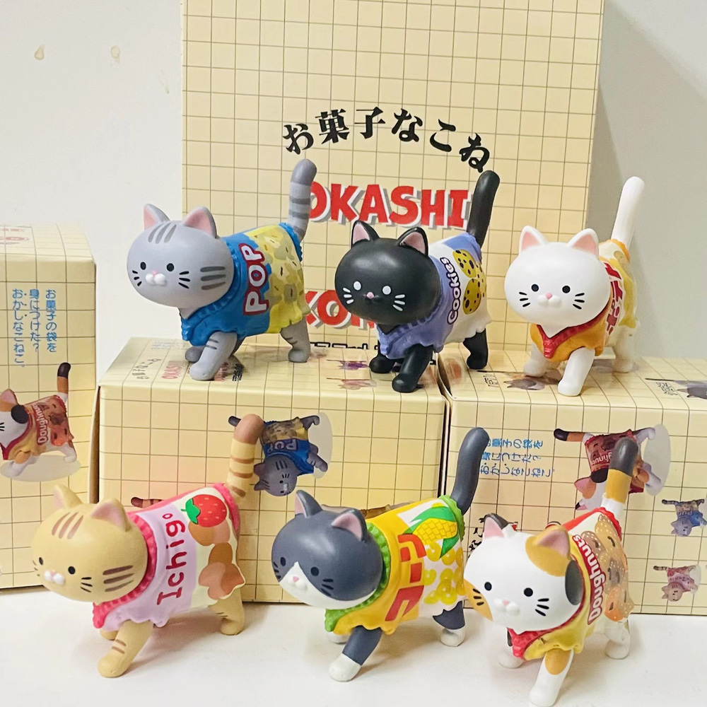 ธีมแมวกล่องตาบอด Candy บรรจุภั - Food Snacks Box บทวิจารณ์และราคา