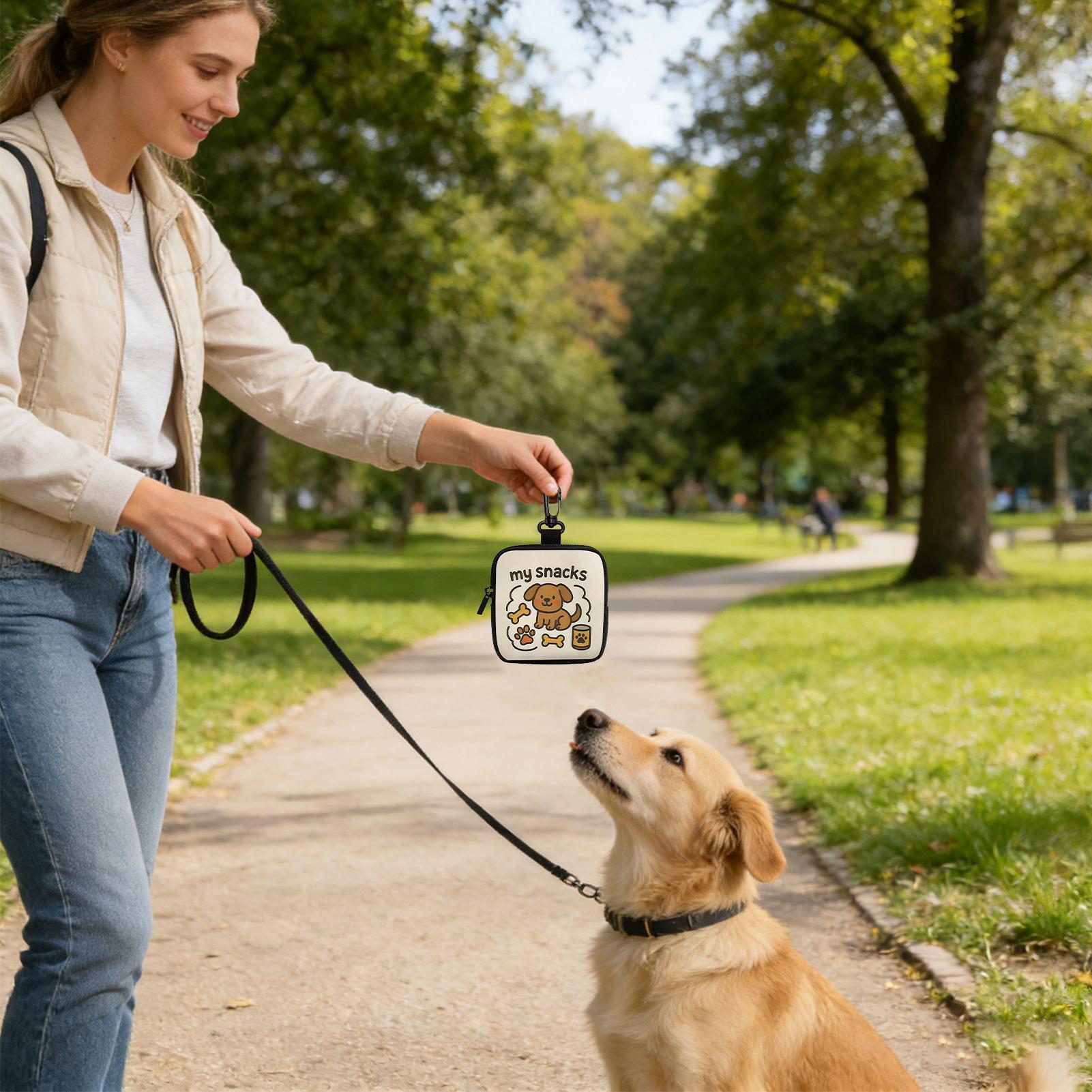 กระเป๋าใส่ขนมสุนัขแบบพกพา กระเ - Food Snacks For Hiking บทวิจารณ์และราคา