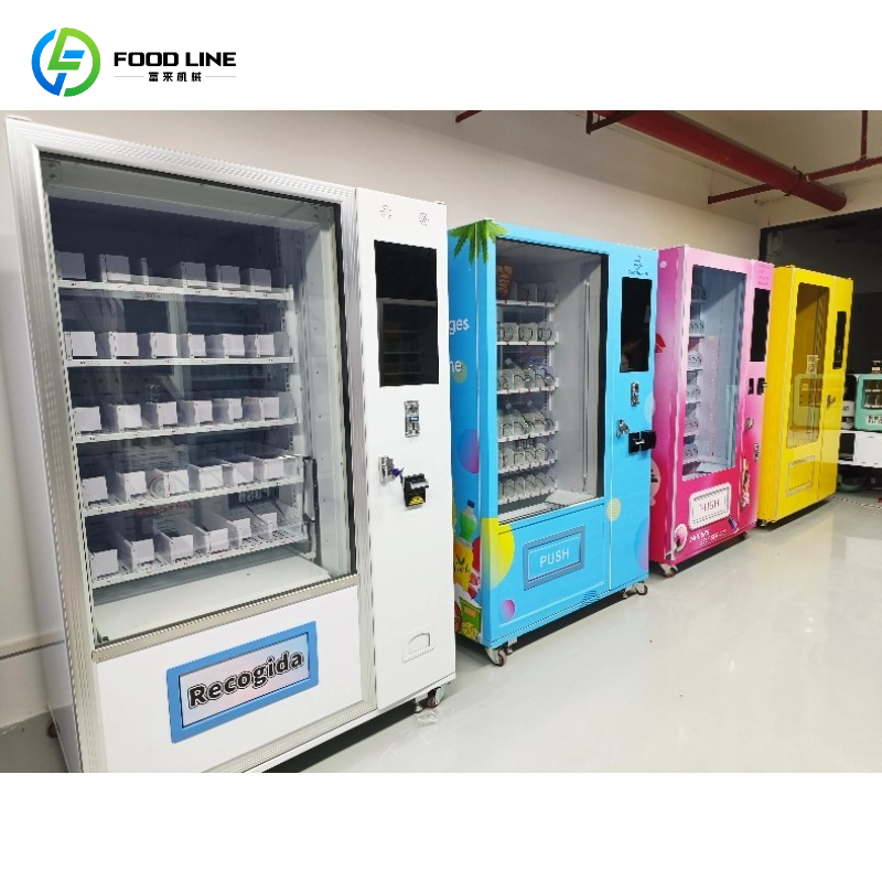 ตู้จำหน่ายขนมและเครื่องดื่มแบบ - Food Snacks Vending Machine บทวิจารณ์และราคา