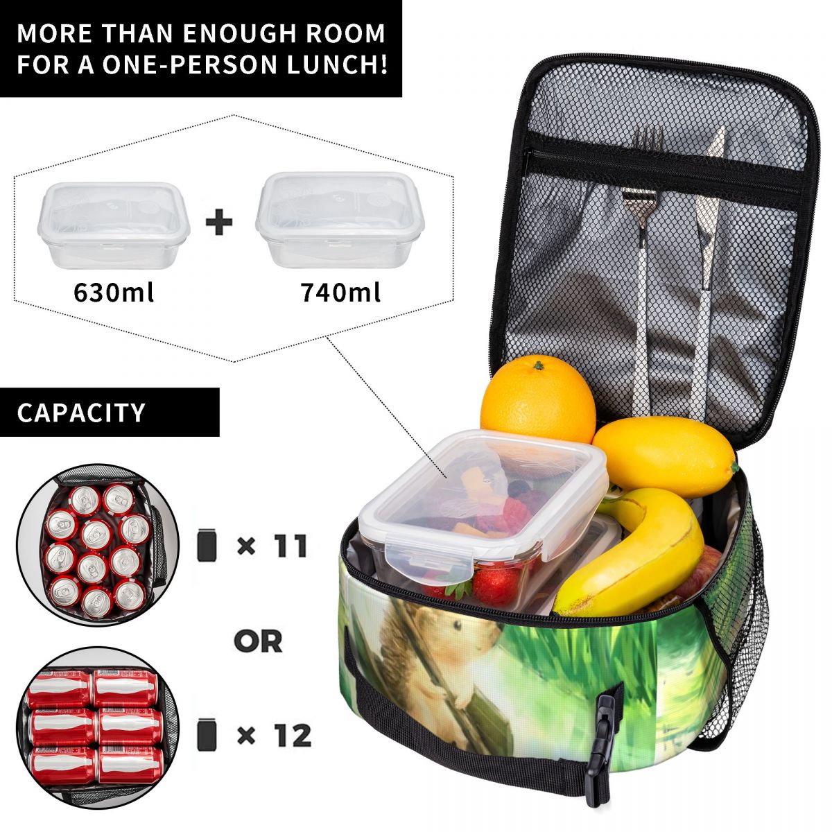 กระเป๋าเก็บอาหารแบบคลาสสิก Hed - Food Snacks For Hiking บทวิจารณ์และราคา